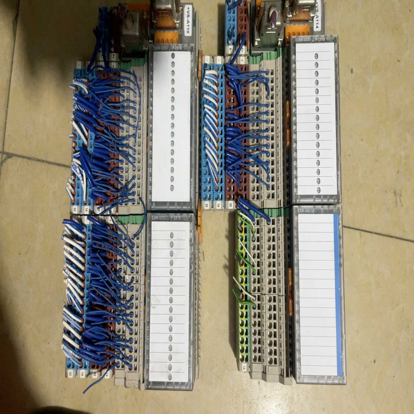 CAN-32DI/P-2X16三个，CAN-4A/UI一适用