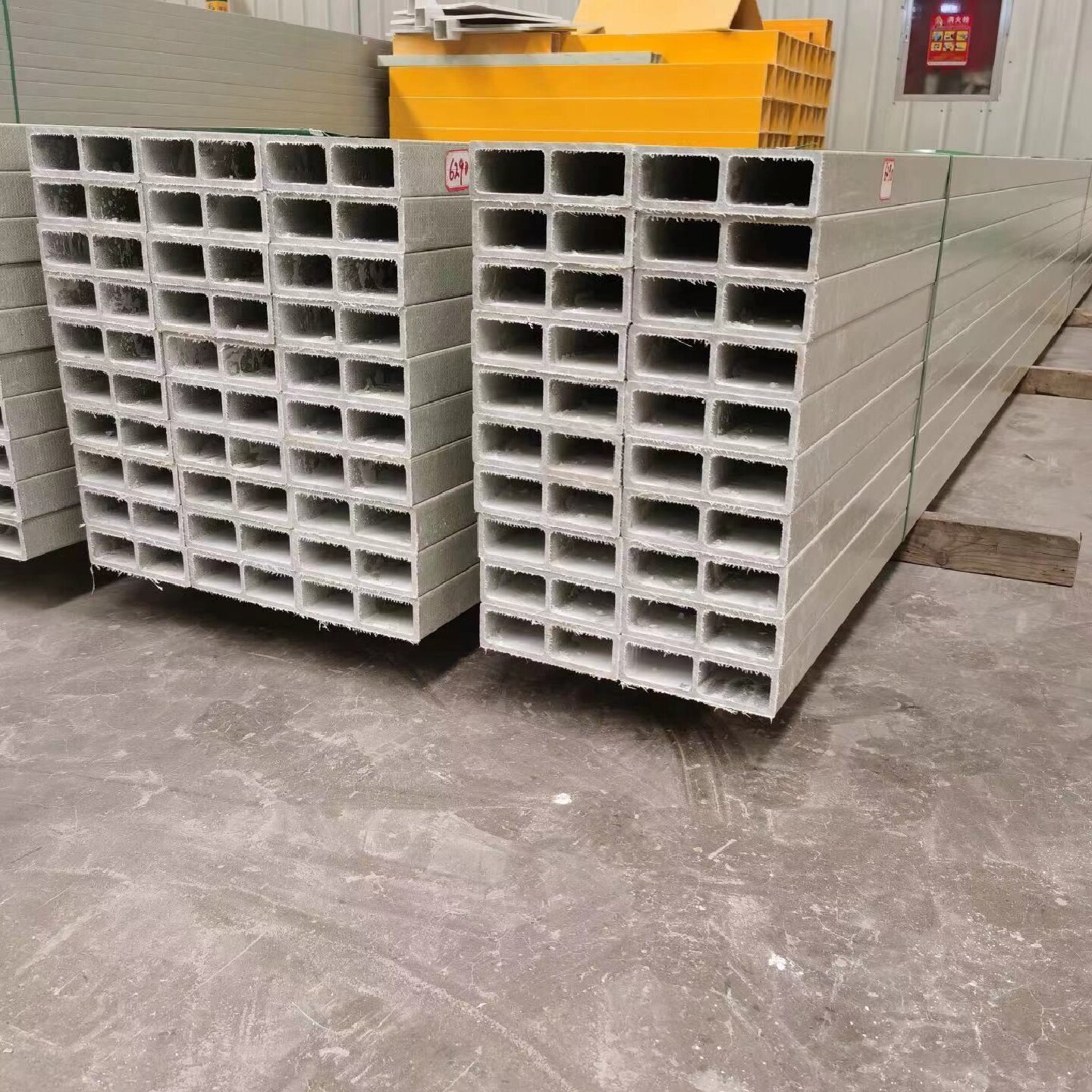 玻璃钢防腐檩条可切割房屋车间顶棚承重FRP檩条厂家玻璃钢日字管