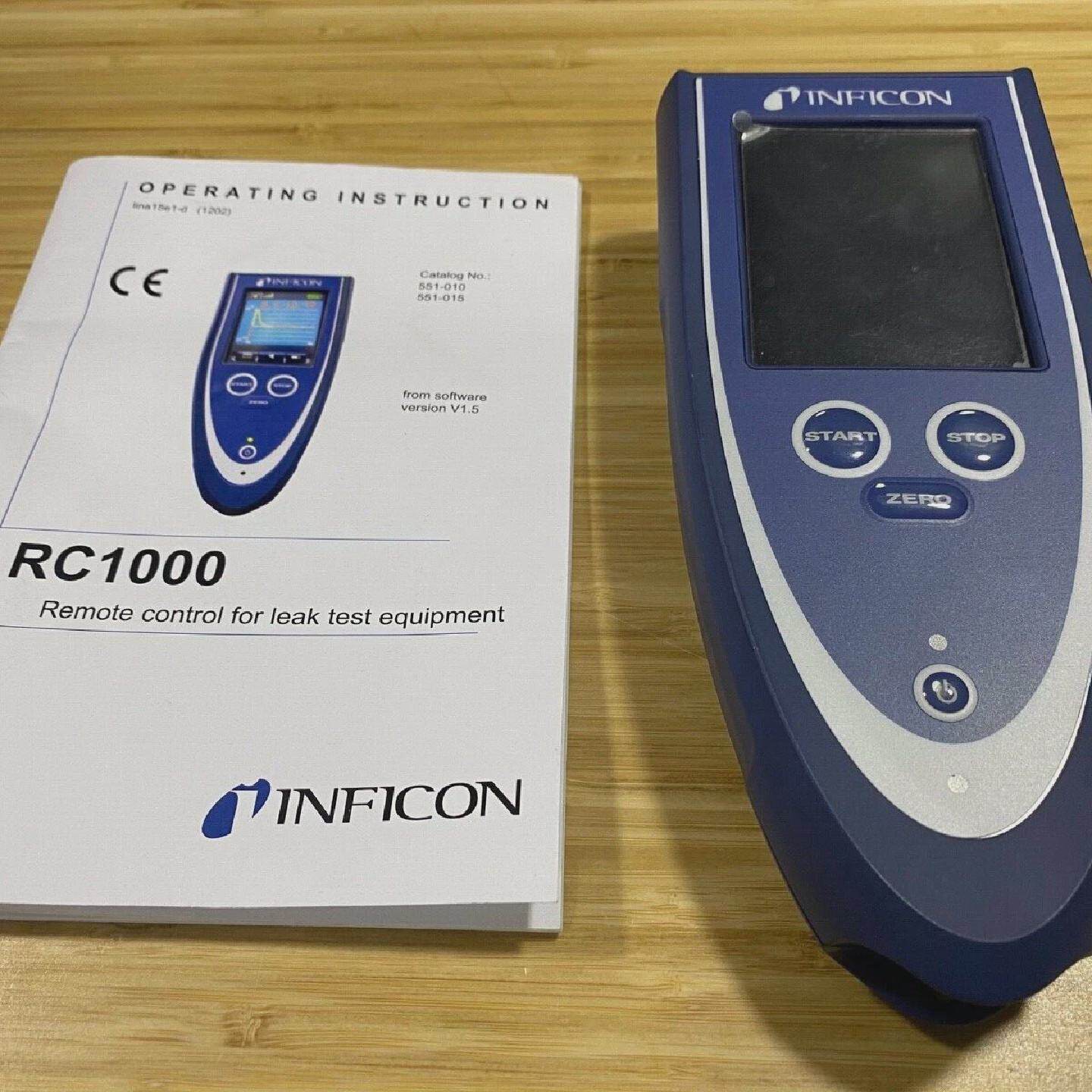 InficonRC1000C氦气泄漏探测器遥控器551010