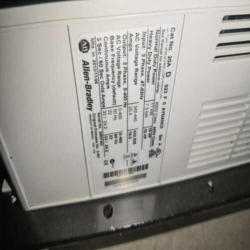 AB罗克韦尔Power Flex70变频器7.5/11kw~询价