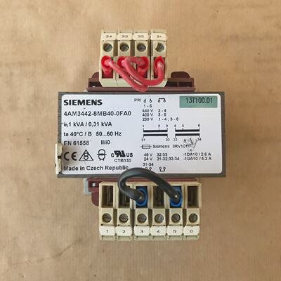 SIEMENS 4AM34428MB400FA0 TRANSFORMER