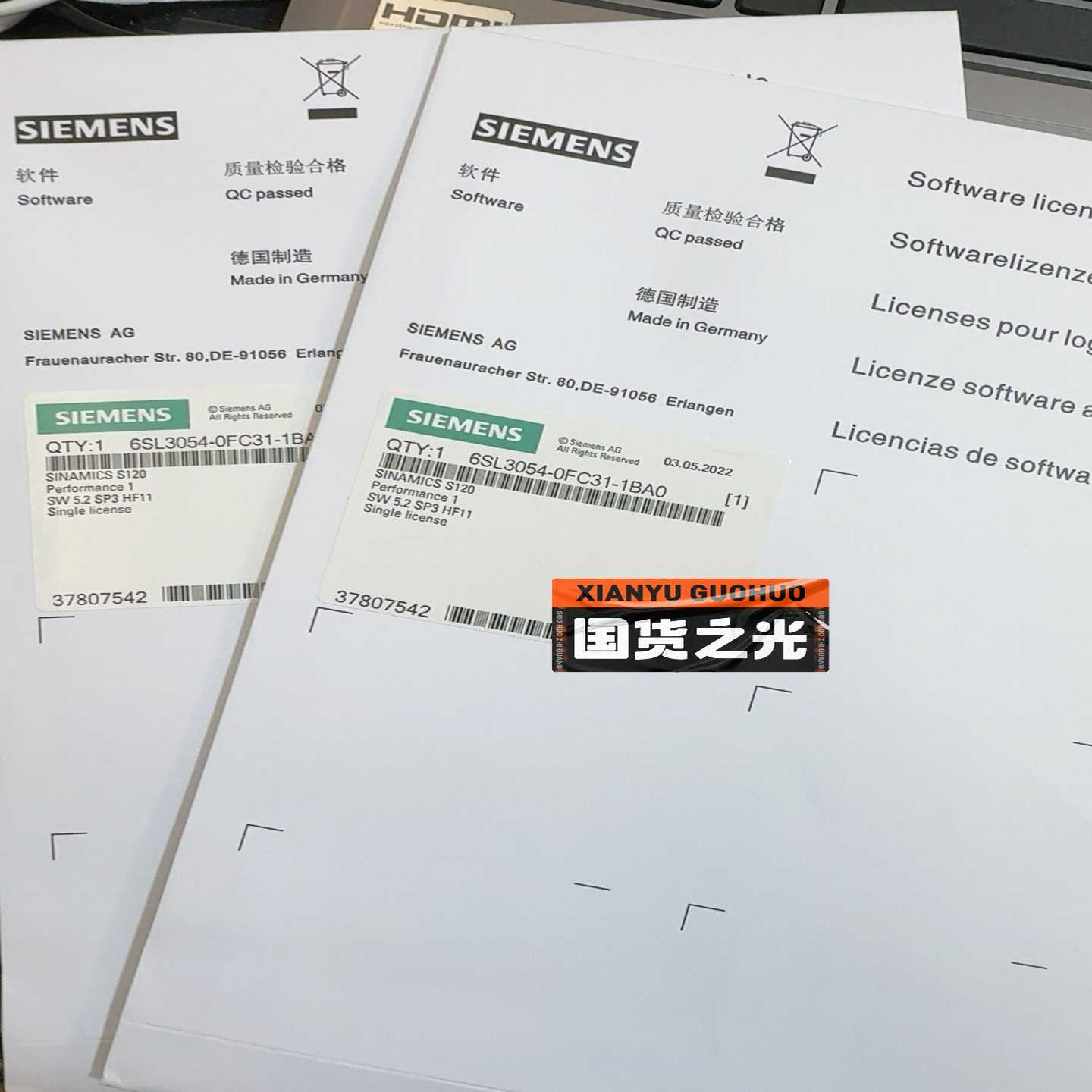 【议价】6SL3054-0FC31-1BA0CF卡适用