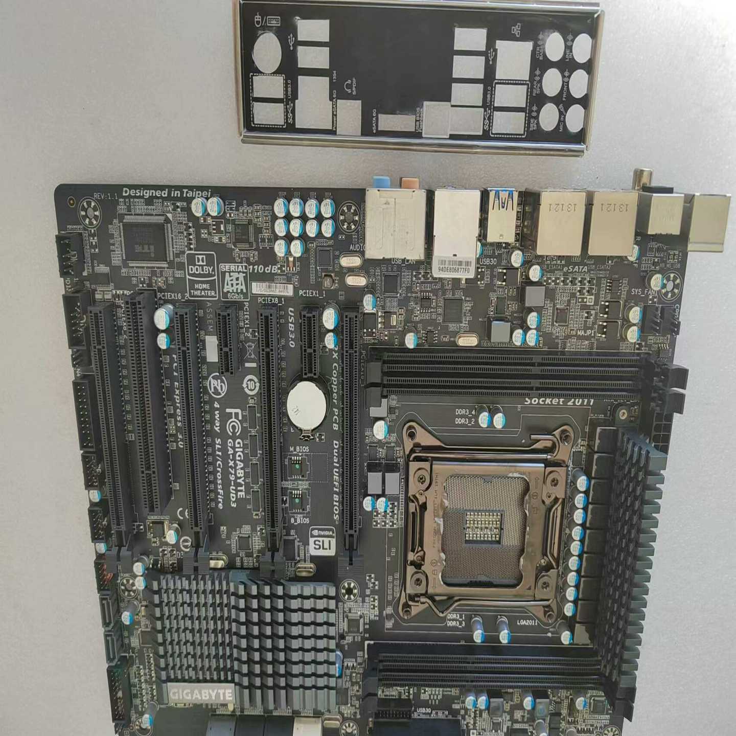 拆机技嘉GA-X79-UD3主板X79芯片2011针功能正--议价商品