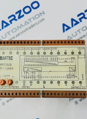 1Pc BARTEC 0773312302 PROFIBUS INTERFACE 16 x DIGITAL IN 077