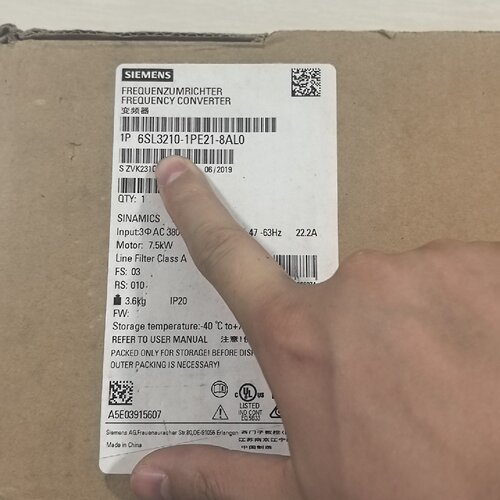 询价-变频器6SL32101PE218AL0原