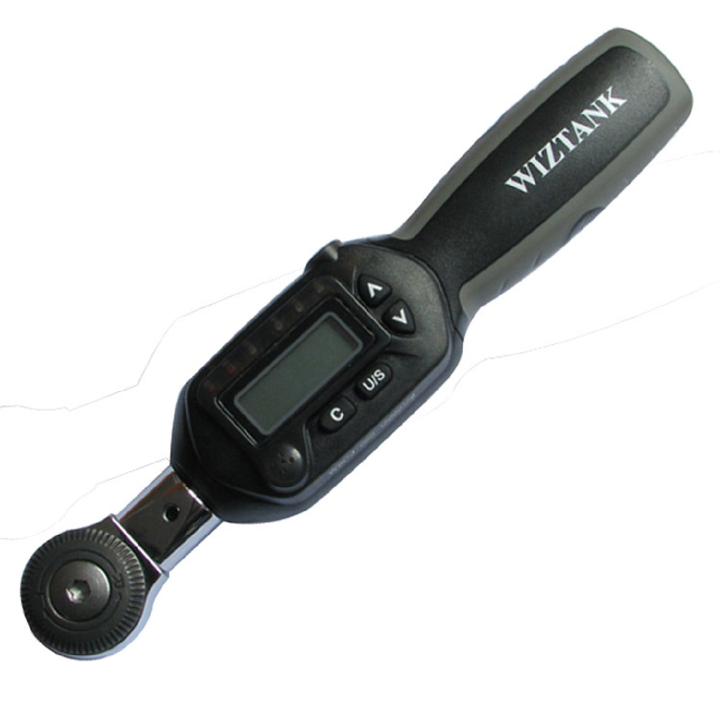 台湾进口1.5-30NM可换头电子数显扭力扳手棘轮力矩扭矩wsc2-030