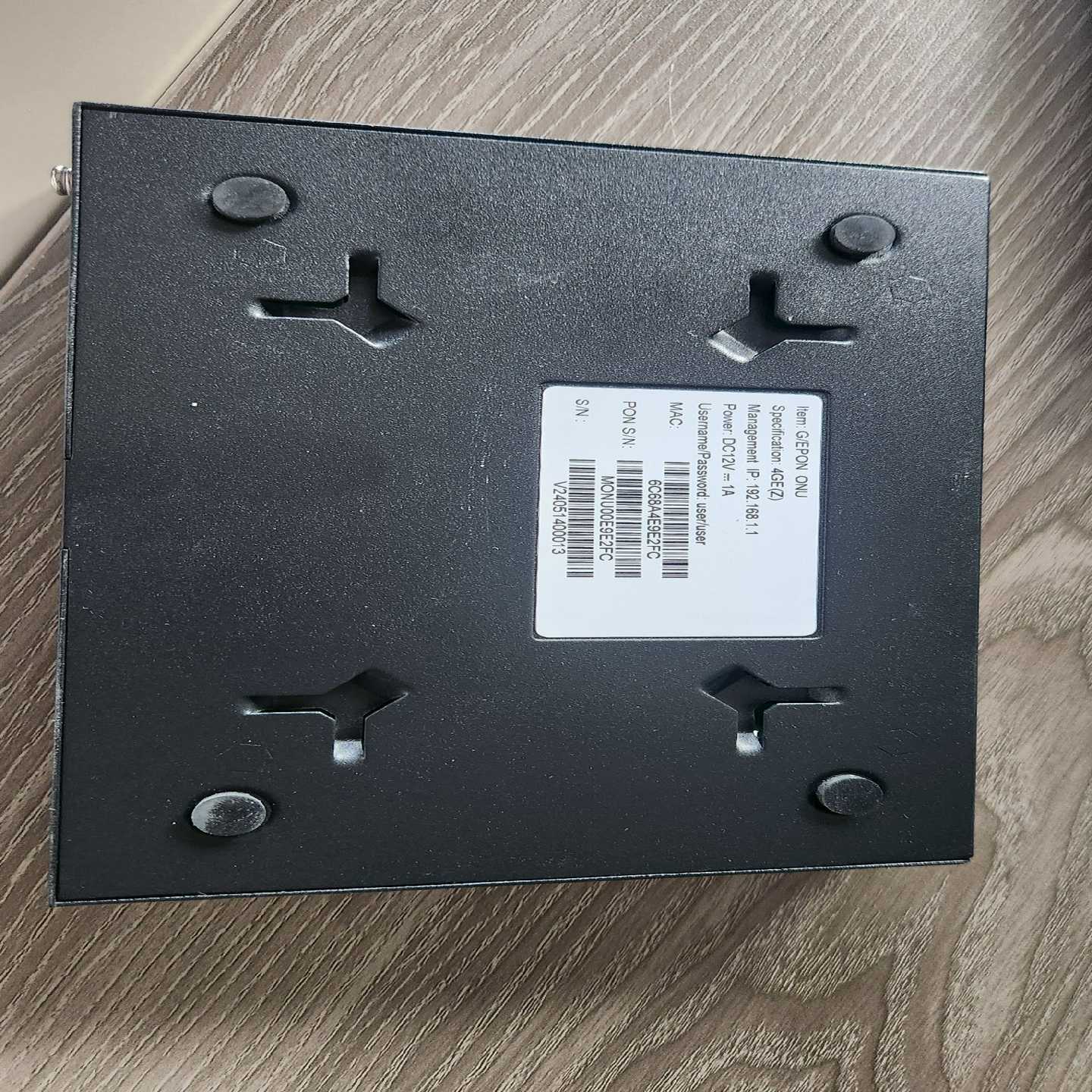 询价~4口铁壳千兆光猫ONU支持GPON EPON XGPON 兼