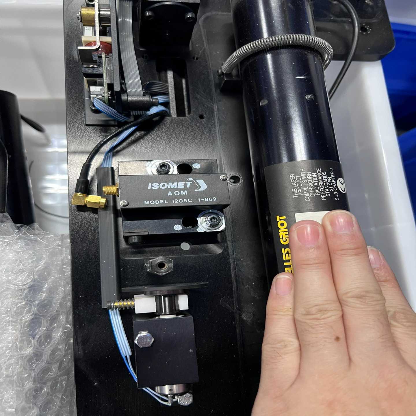 isomet声光Q开关氦氖激光器1205C-1-8询价