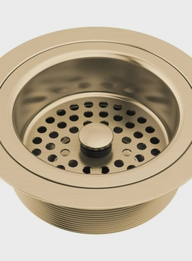 Brizo69052-GL厨房水槽法兰格1/2英寸豪华金色滤水器