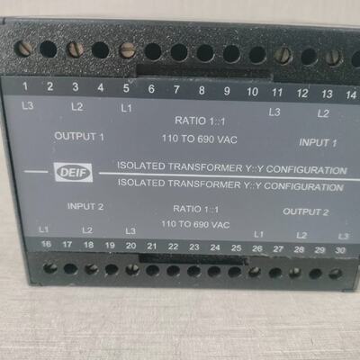 DEIF GS Box Interface Isolated Transformer Y CONFIGURATION W