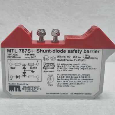 MTL 787S Shuntdiode safety barrier