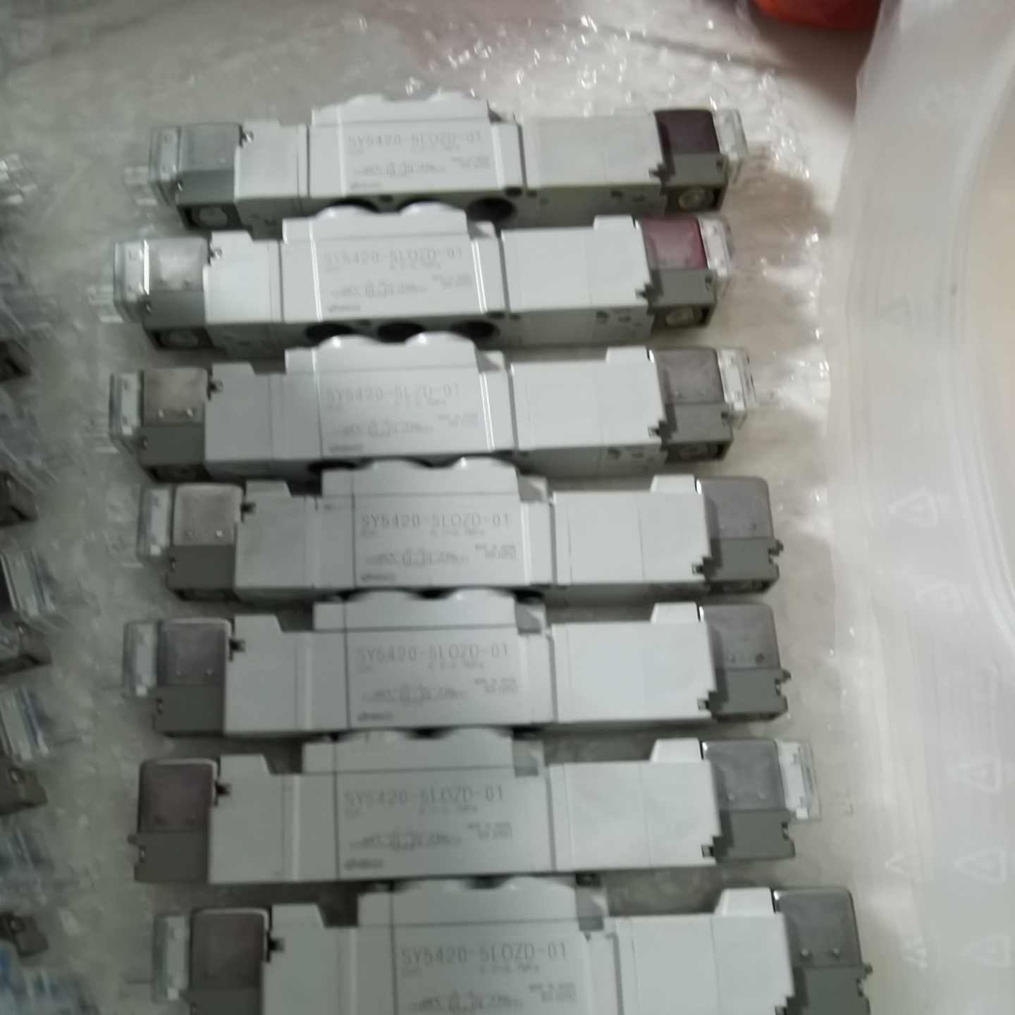 SMC正品电磁阀，SY5420-5LOZD-01因项目有变更--议价商品