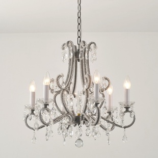 复古水晶吊灯美式 法式 创意设计师客厅灯餐厅卧室房间主灯民宿灯具