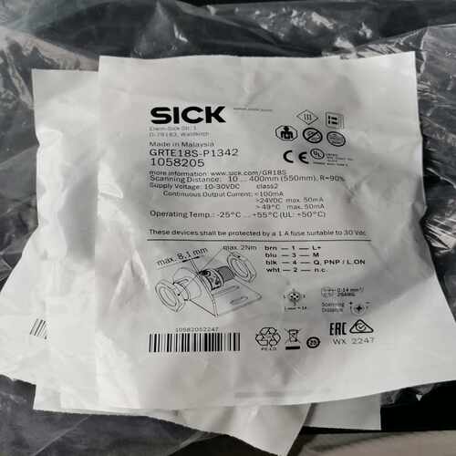 德国SICK传感器GRTE18S-P1342 货号10582~询价