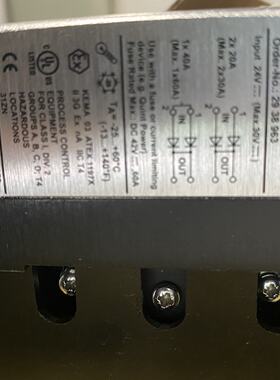 冗余模块2938963QUINTDIODE40拍前询价下单