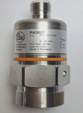 IFMPA3027陶瓷压力变送器0–1巴G1/44–20mAIP65