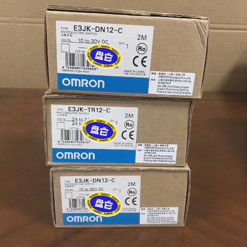 欧姆龙Omron光电开关传感器E3JKDN12C全新原-询