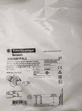 议价XS608B3CAL2/XS630B1MAU20/XS630B4MAL2/XS608B3CAL01M12施耐