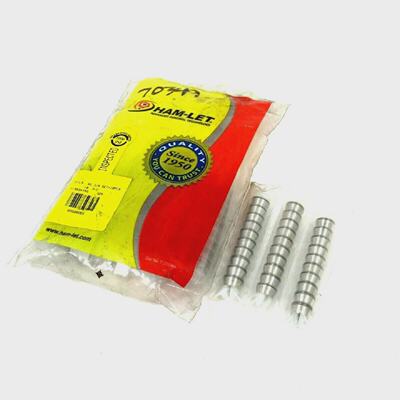 NEW LOT OF 130EA HAMLET 760LSSS38 FERRULES 03500265 P3532266