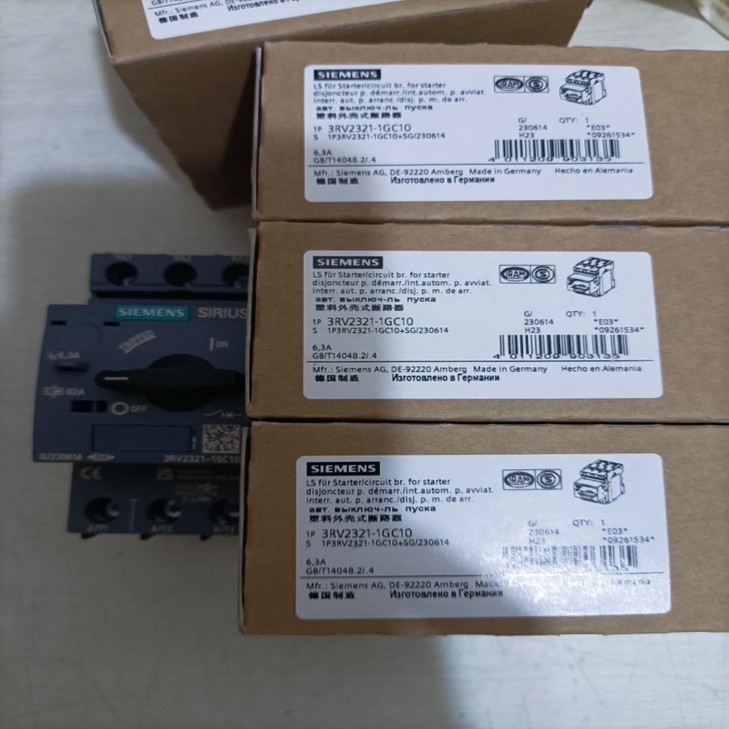 3RV2321-1GC10西门子断路器全新原装正品现货