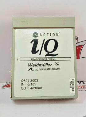 WEIDMULLER Q5012003 ACTION INSTRUMENTS IQ SIGNAL CONDITIONER