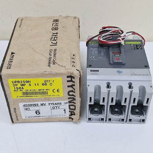 Hyundai UPB 250 H  MCP25OJ Molded Case Circuit Breaker 150A