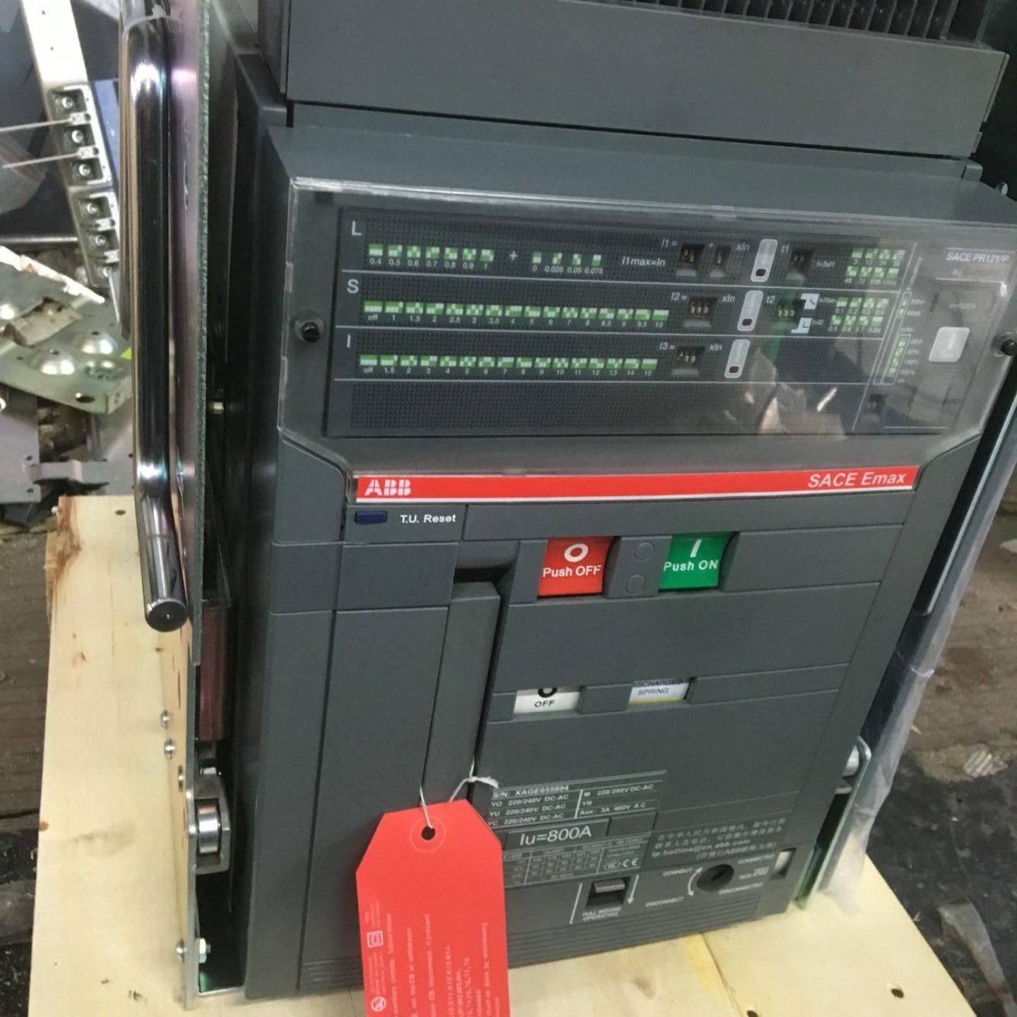 配件ABB框架断路器E1B08R800PR121P-LSIWHR3P议价