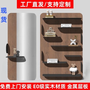 书橱整装 北欧烤漆实木书柜书架家用一体靠墙置物架落地书柜壁挂式