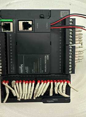 议价施耐德TM221CE24U带2个模块成色嘎嘎新