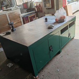 湖南钢板钳工台模具钢板工作台18mm钢板钳工操作台