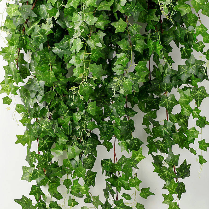 仿真长春藤假花藤条装饰遮挡挂墙壁绿植壁挂植物吊兰藤蔓绿叶