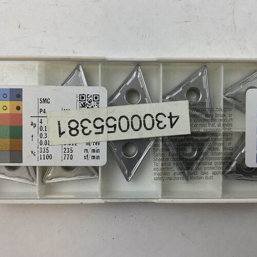 SECO TNMG220408M5 TP3501 TNMG432M5 CARBIDE INSERT BOX OF 9