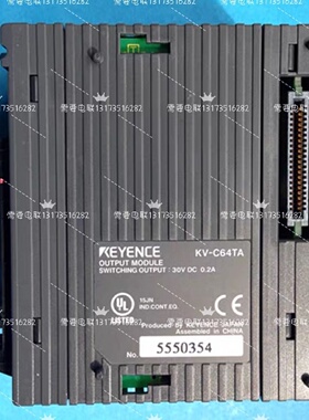 KV-C64TA基恩士PLC可编程模块KV-C64XA-议价