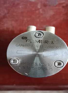 询价GAMBRO金宝机头压力泵成色见图