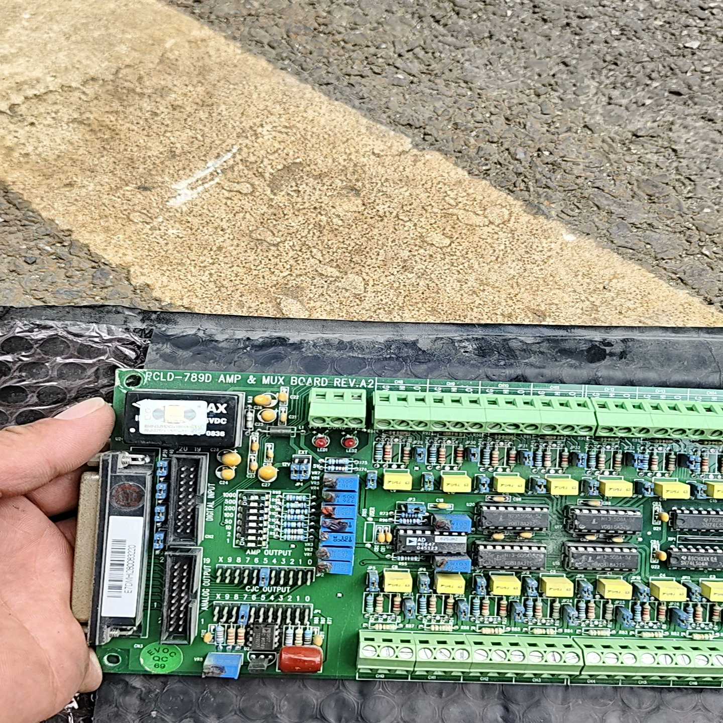 PCLD-789D多通道多倍数小信号放大板，钢化炉专用，仅拆--议价商