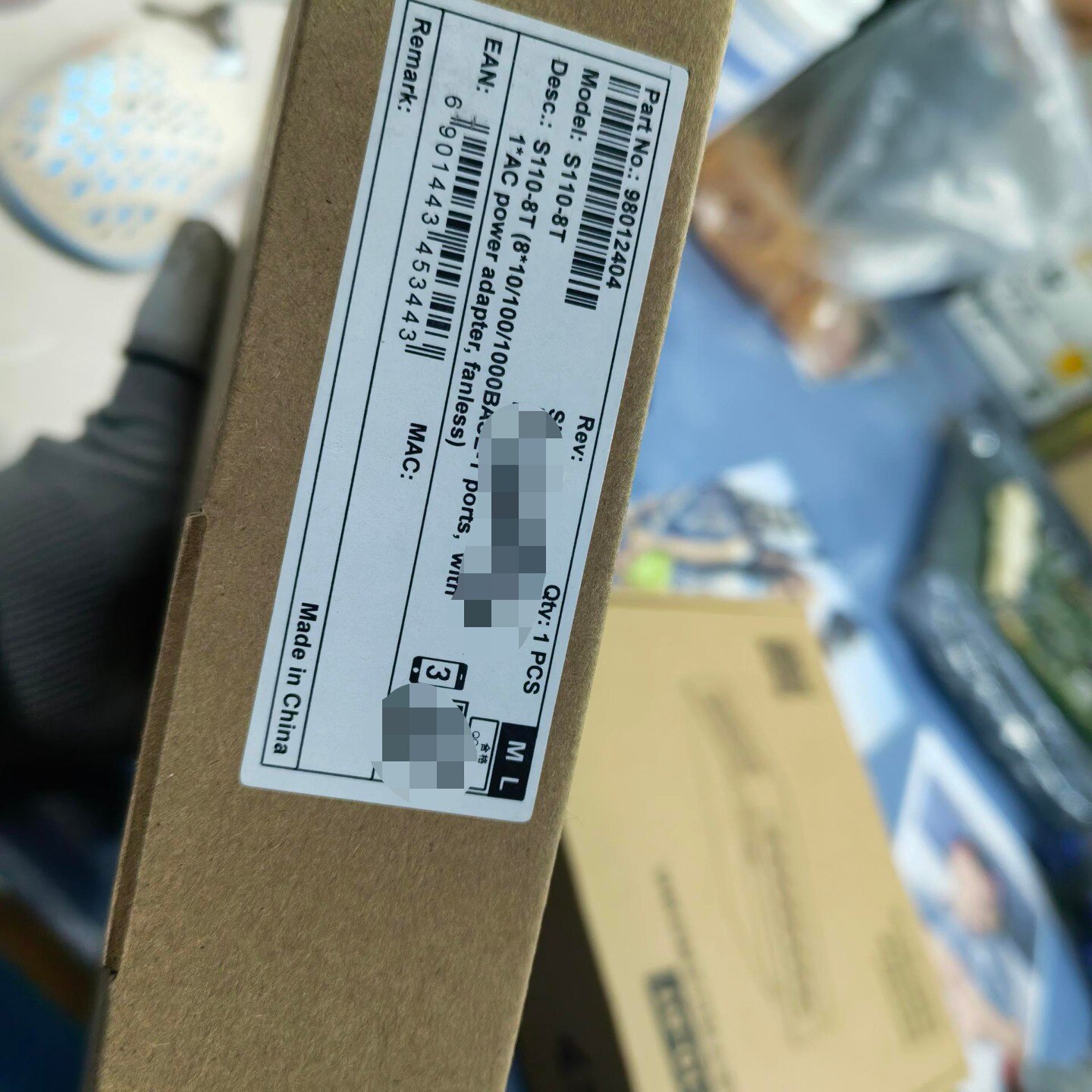 华为S110-8T 8口全千兆以太网交换机，原装正品，带原包-议价
