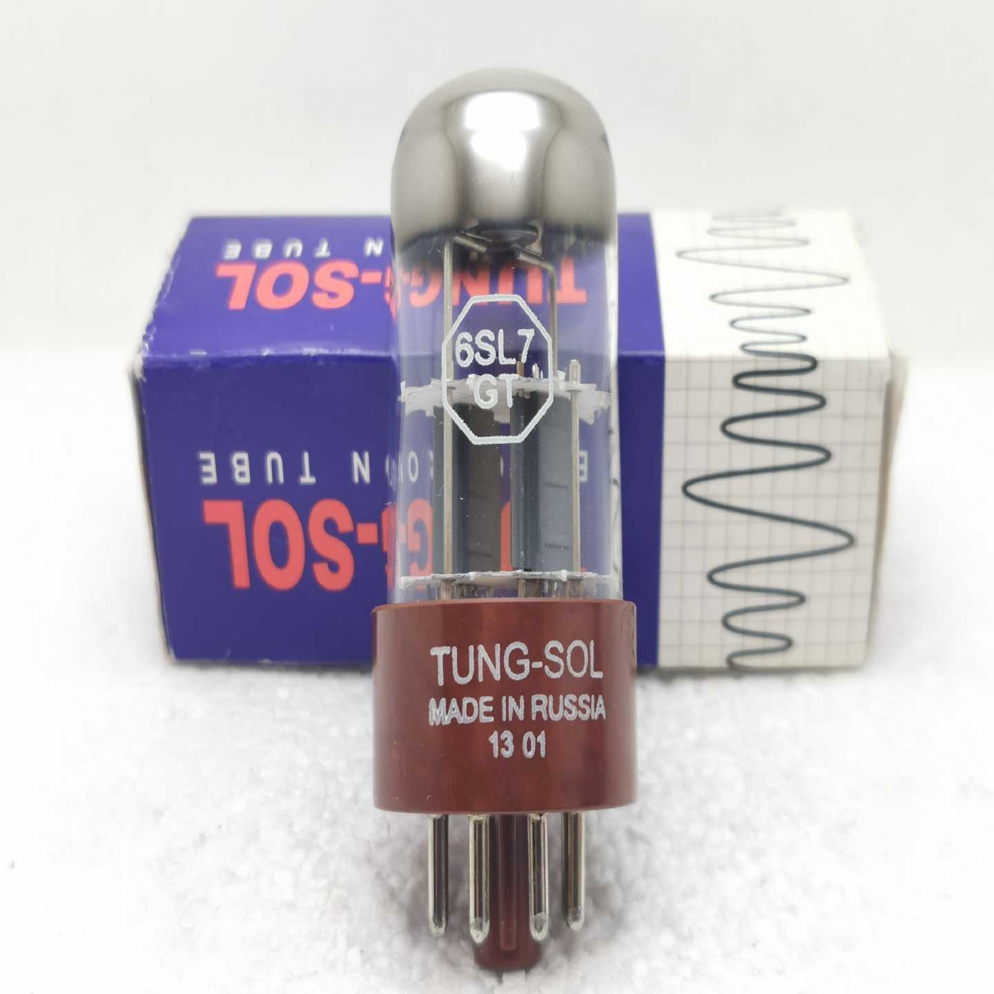 俄罗斯天梭6SL7电子管，自用管，状态良好，包装齐全，单支价【博