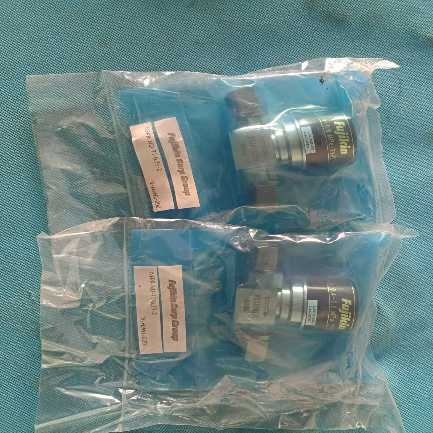 全新Fujikin富士金隔膜阀，型号NFPR-ND-71-6--议价商品