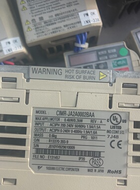 询价-安川变频器J1000系列型号CIMRJA2A0001B