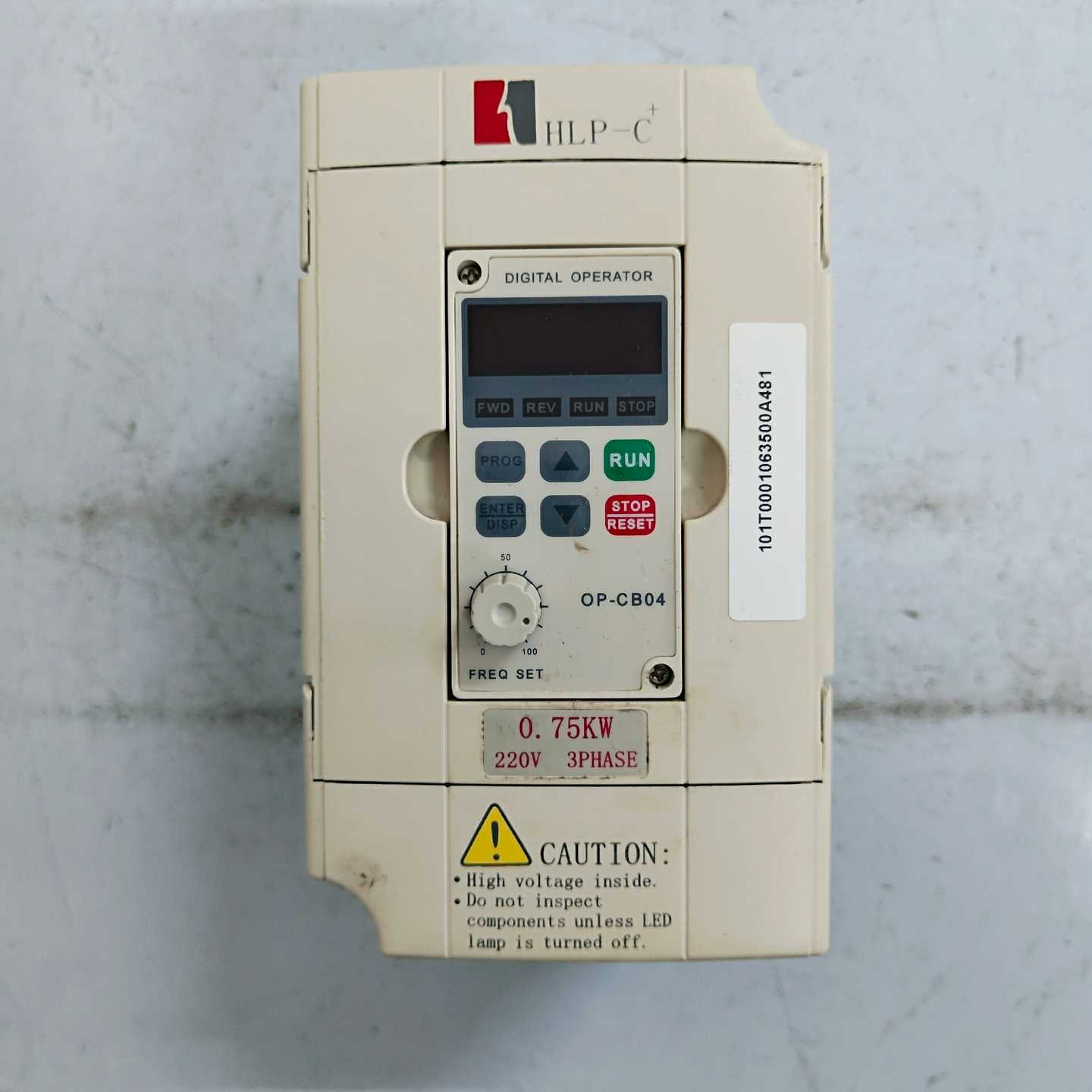 海利普变频器HLPC0D7523B0.75KW22询价