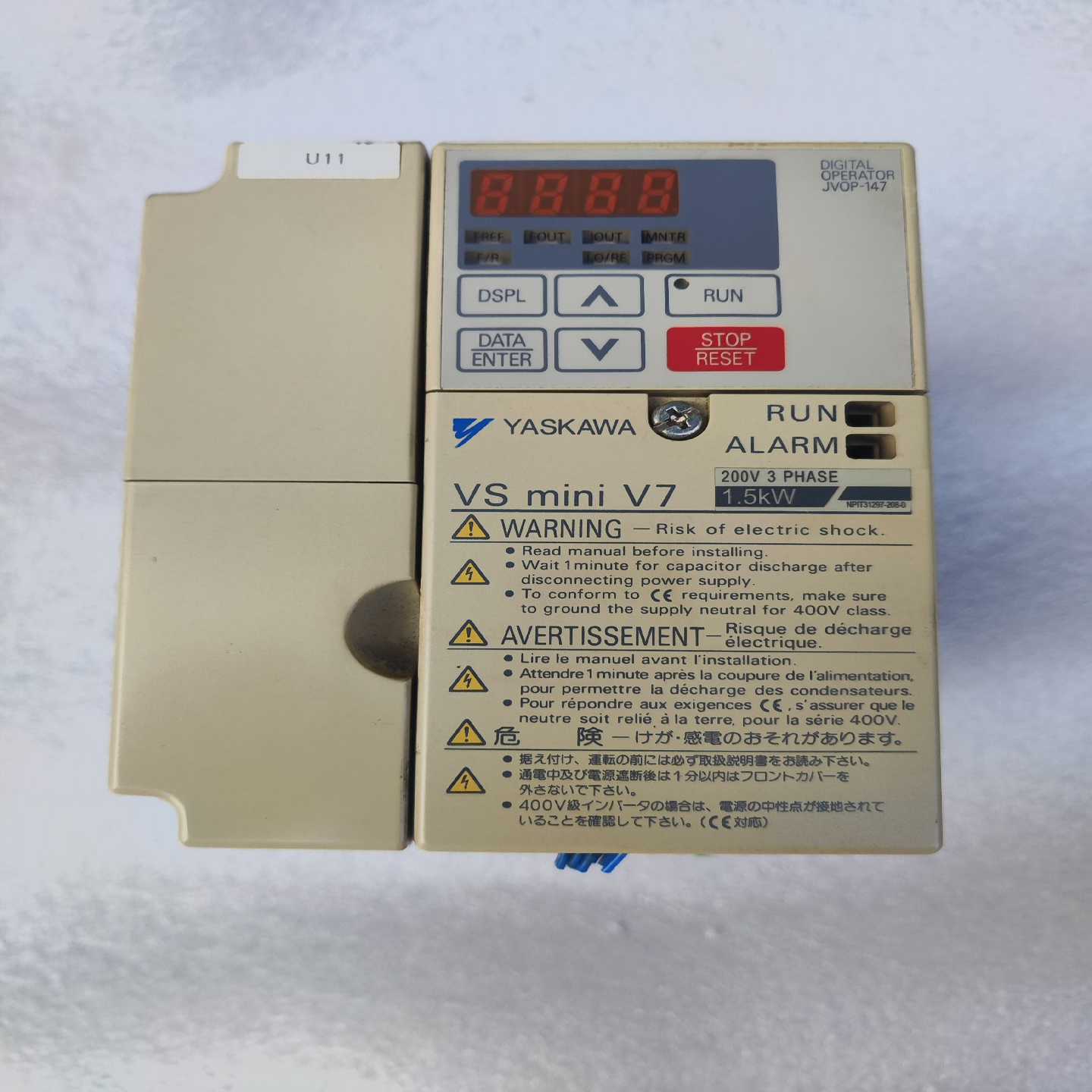 安川1.5kw变频器CIMR-V7CA21P5，质量询价