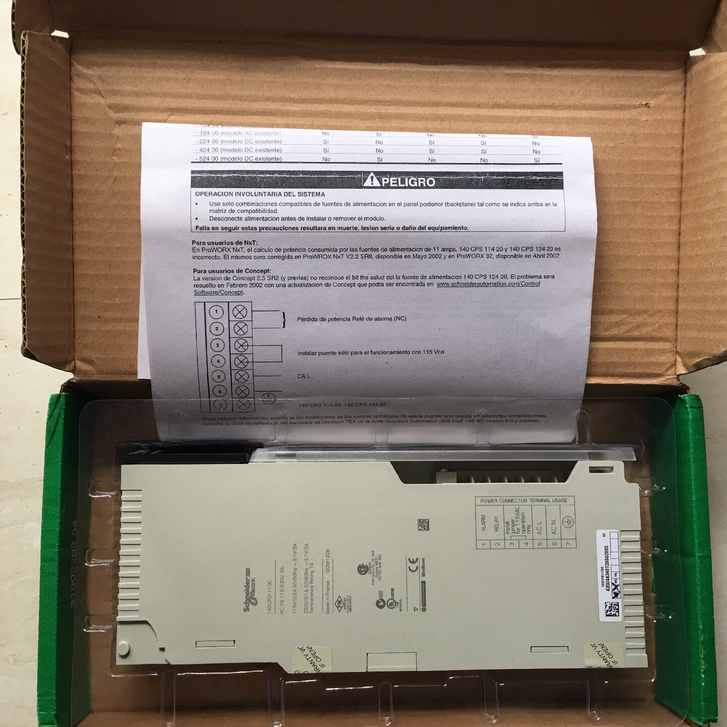 议价施耐德PLC模块171CCC76010全新现货