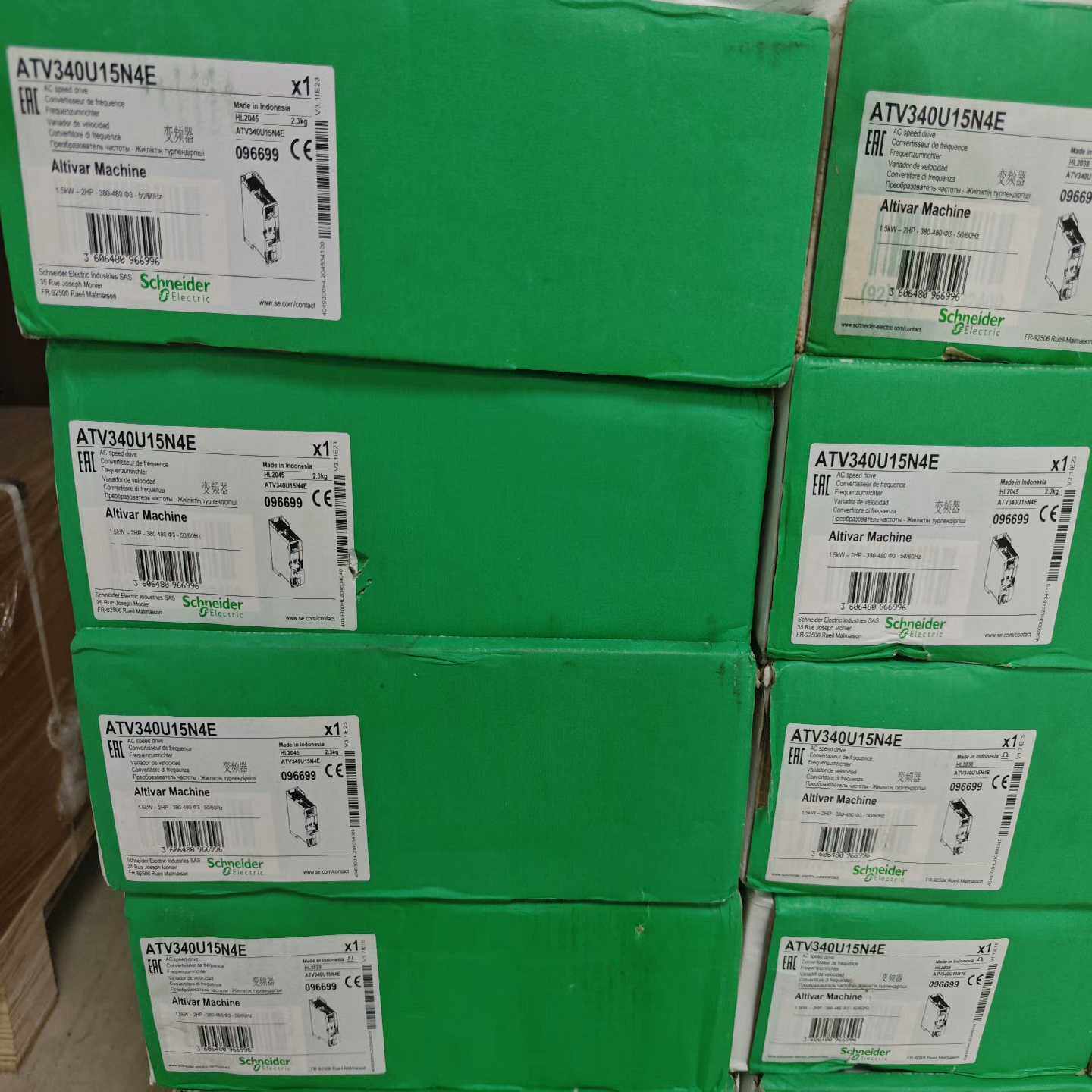 施耐德ATV340U15N4E     全新原装正品一议价商品