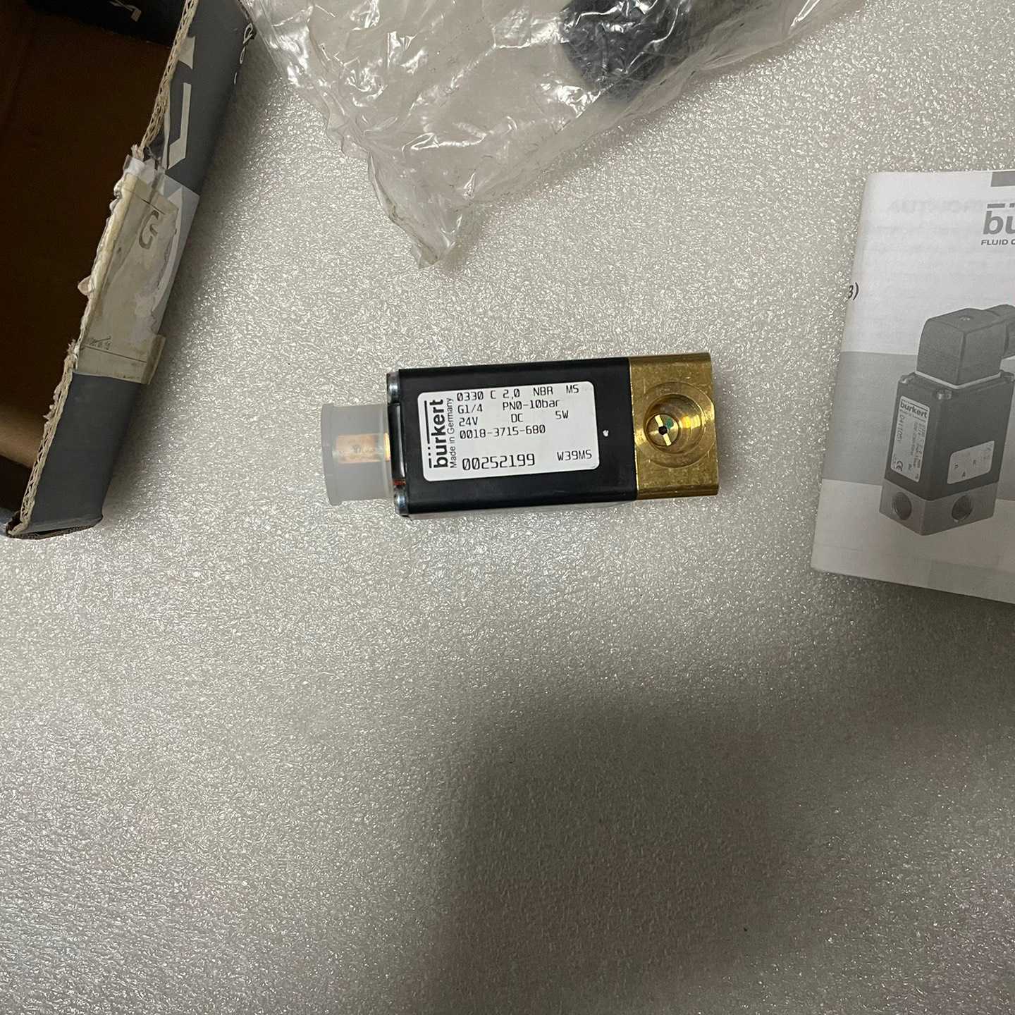 【议价】burkert宝德电磁阀0330C2.0