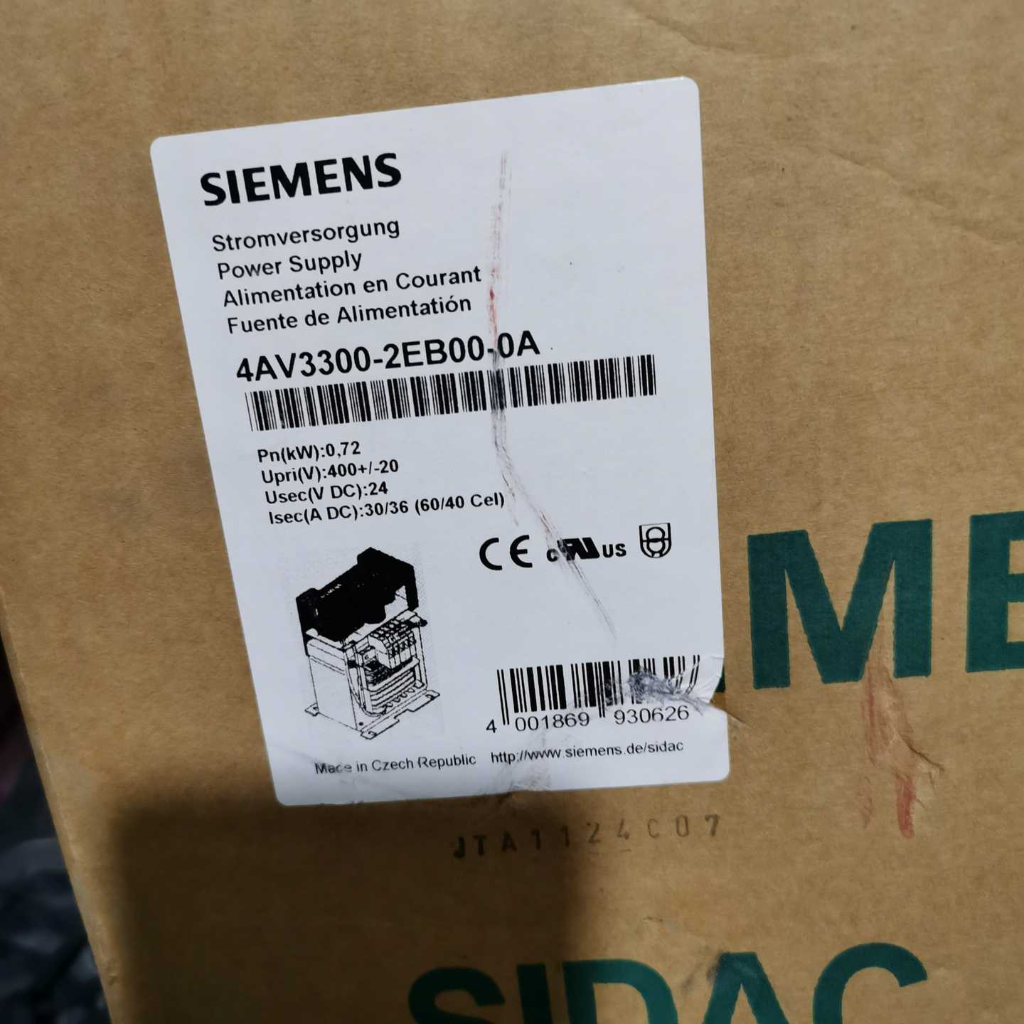 【议价】变压器4AV3300-2EB00-0AOVP适用