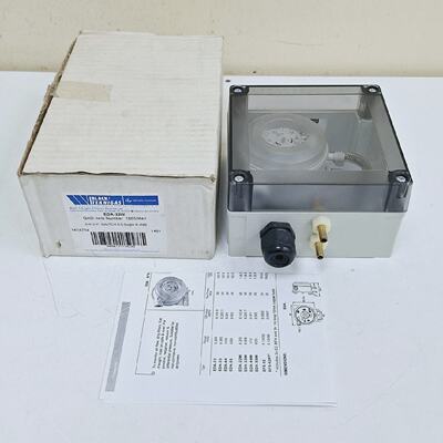 Black Teknigas EDA33W  10032642 Air D.P Switch 0.5mBAR IP65