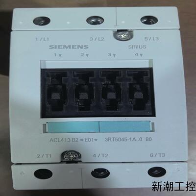 西门子接触器3RT5045-1AQ00全新原装正品带原厂议价商品