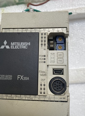 三菱PLCFX3SA14MRCM原装正品二手拆机成-议价