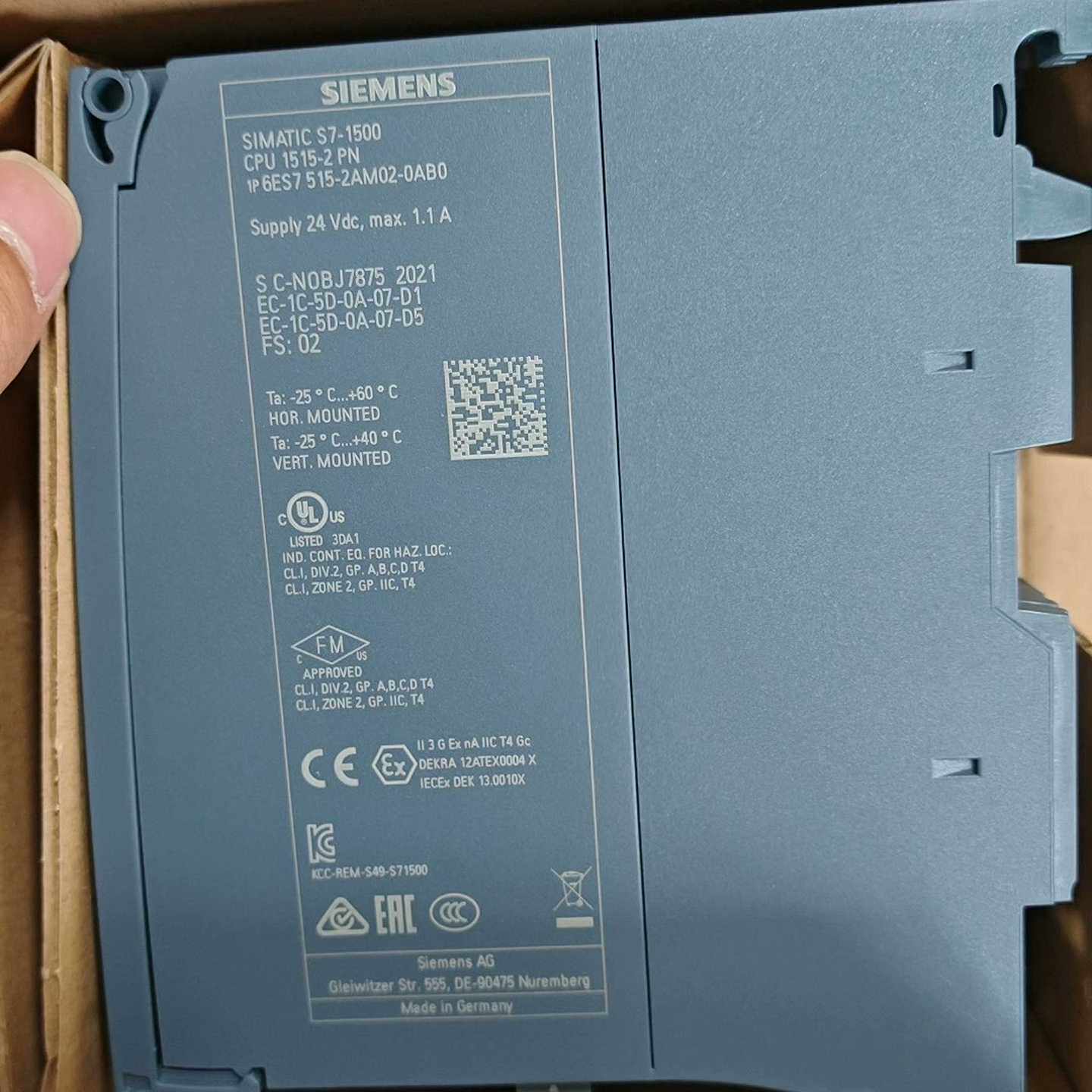 6es7515-2am02-0ab0模块，仅开询价