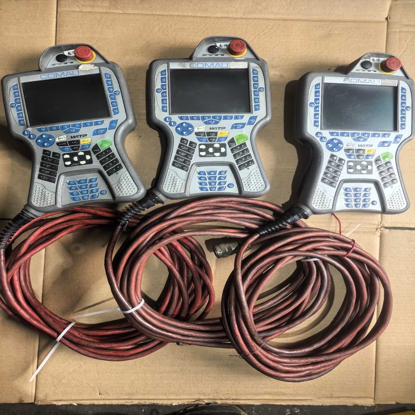 COMAU柯玛机器人示教器，CR17910181带线缆，三--议价商品